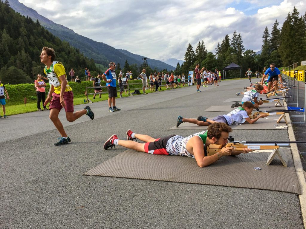 Biathlon d'été Les Contamines Montjoie