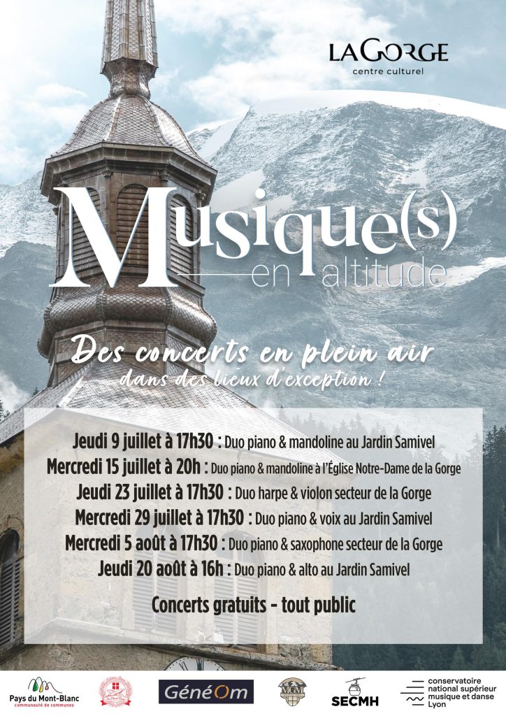 Musique(s) en altitude Les Contamines Montjoie