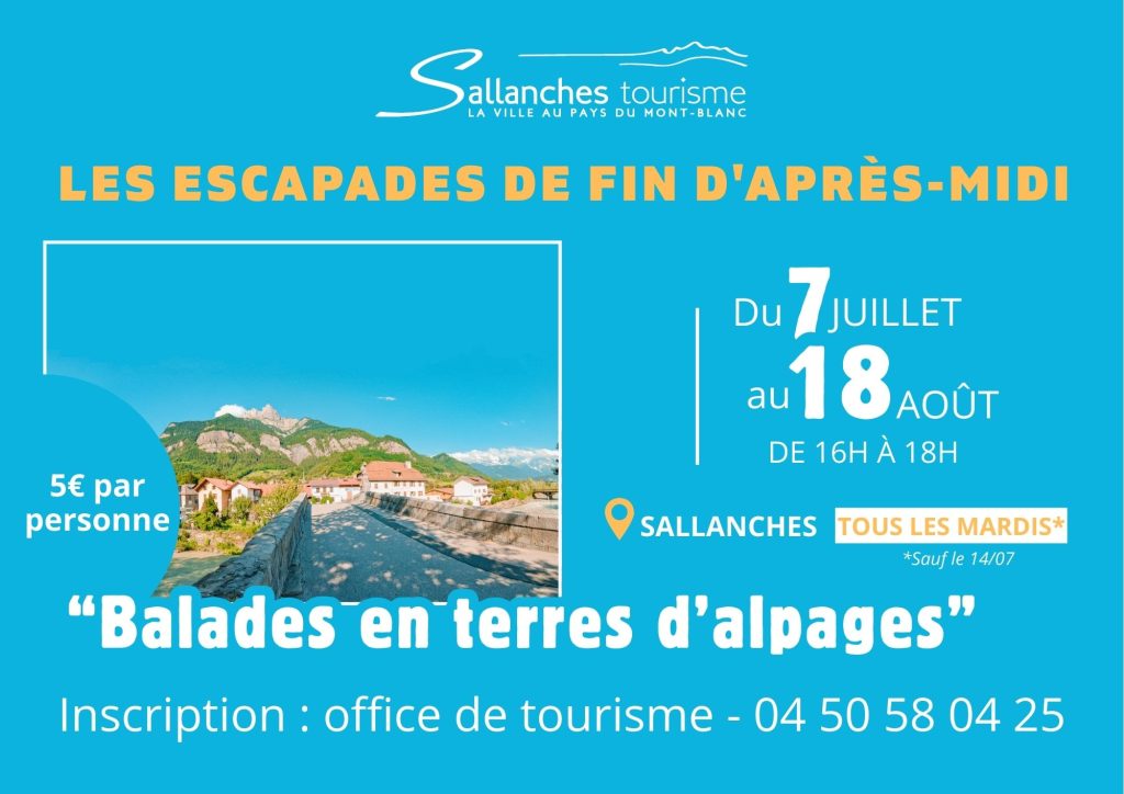 Nos escapades de fin d'après midi Sallanches