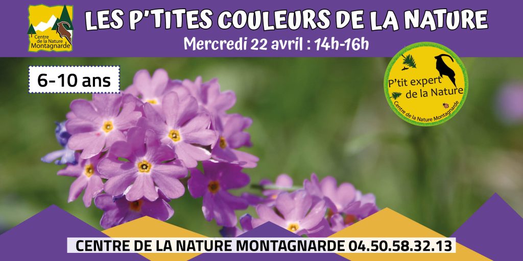 Les P'tits Experts de la Nature® Les P'tites Couleurs de la Nature Sallanches