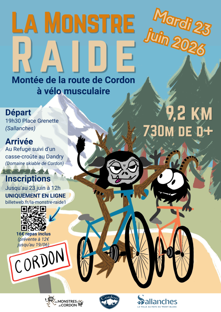 Course cycliste La Monstre Raide Cordon