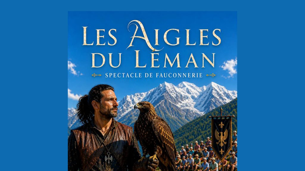 Spectacle "Les aigles du Léman" Les Houches