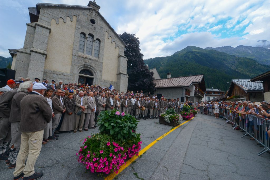 Cérémonie des Guides Argentière