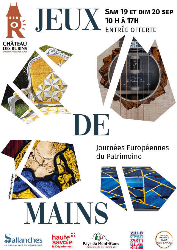 Journées du patrimoine : Jeux de mains Sallanches