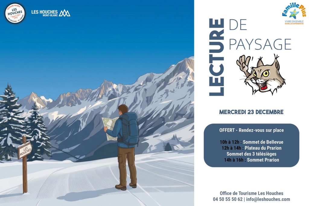 Lecture de paysage Les Houches