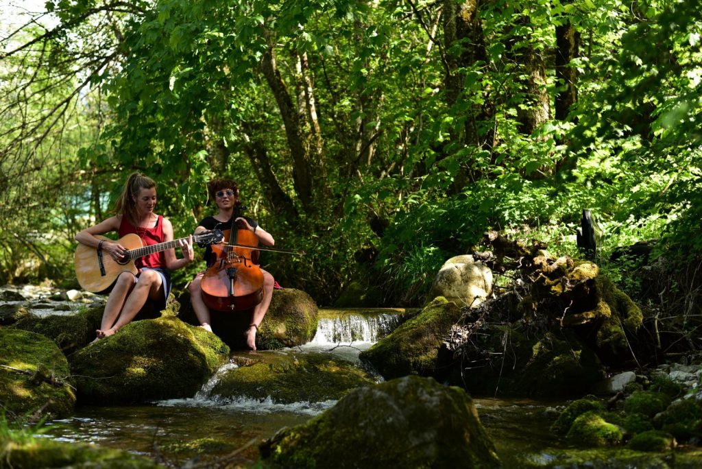 Solsoum en concert Jardin des Cimes Passy