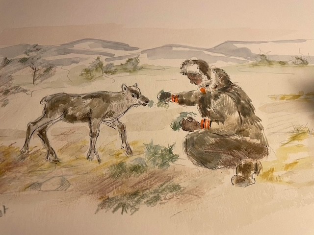 Le conte du renne Buazu Combloux