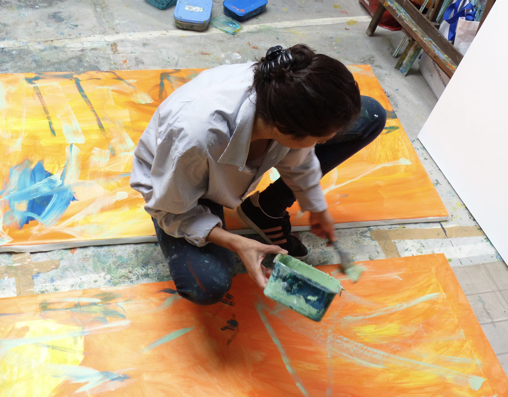 Atelier Peinture au couteau – Barbara Rosé Joanny Passy