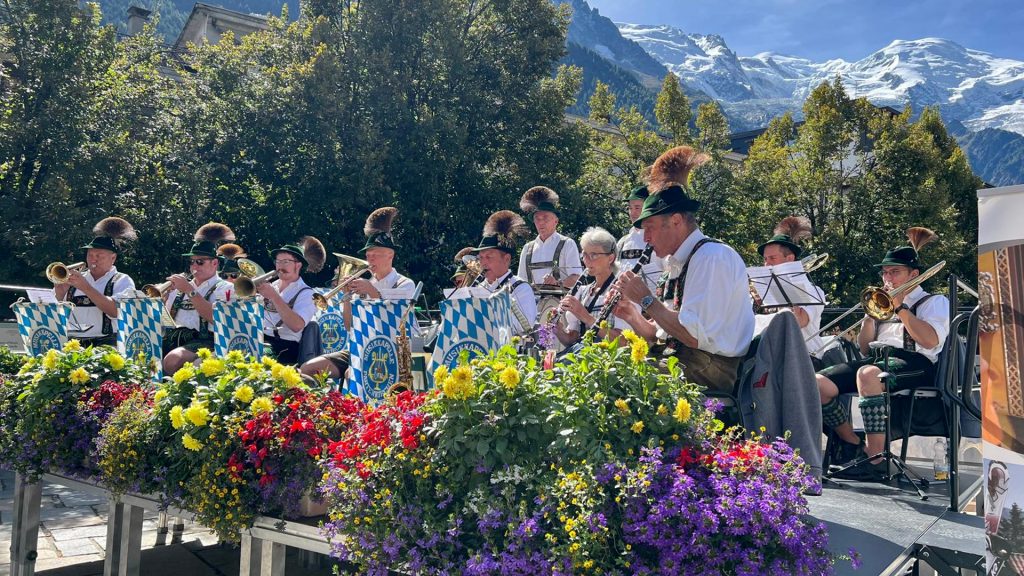 Musikkapelle Partenkirchen Chamonix Mont Blanc