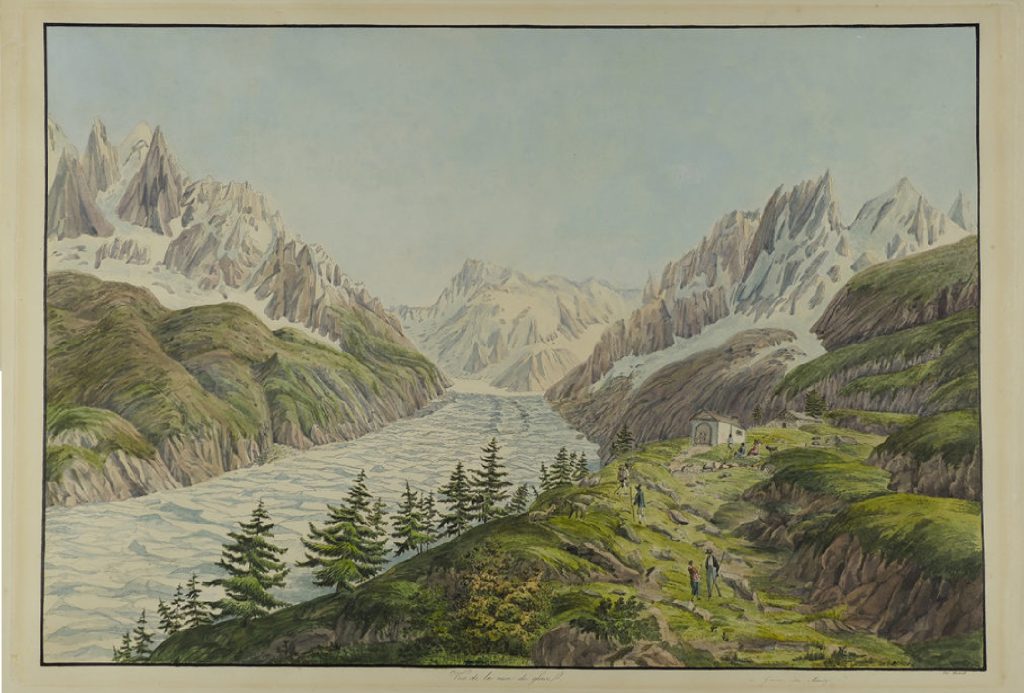 Visite guidée La Mer de Glace, histoire d'une curiosité esthétique Chamonix Mont Blanc