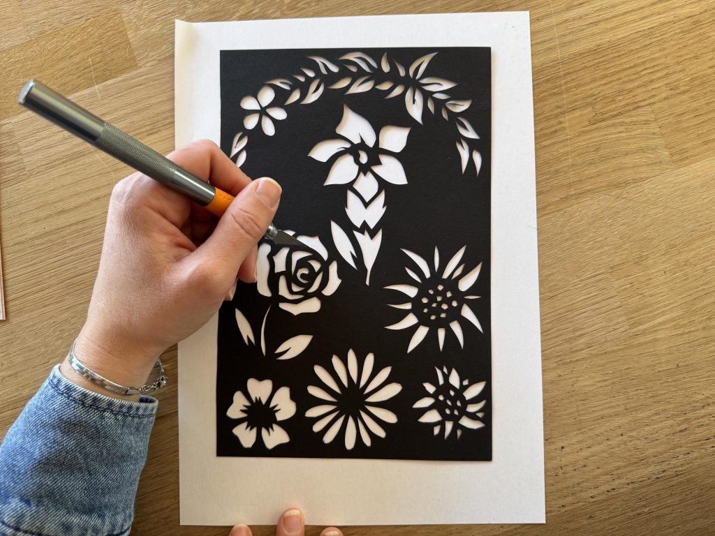 Au labo du Château : Dentelles de fleurs Sallanches