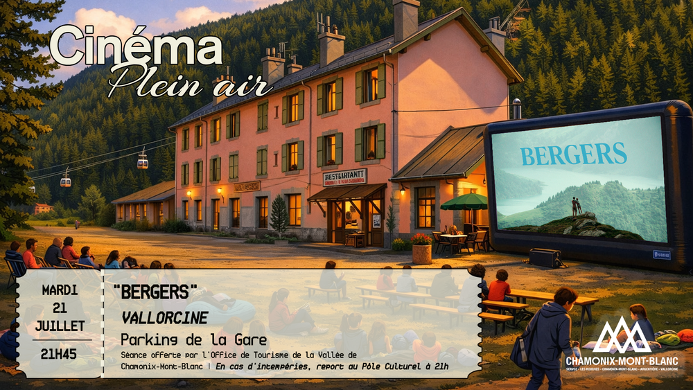 Ciné plein air « Bergers » Vallorcine