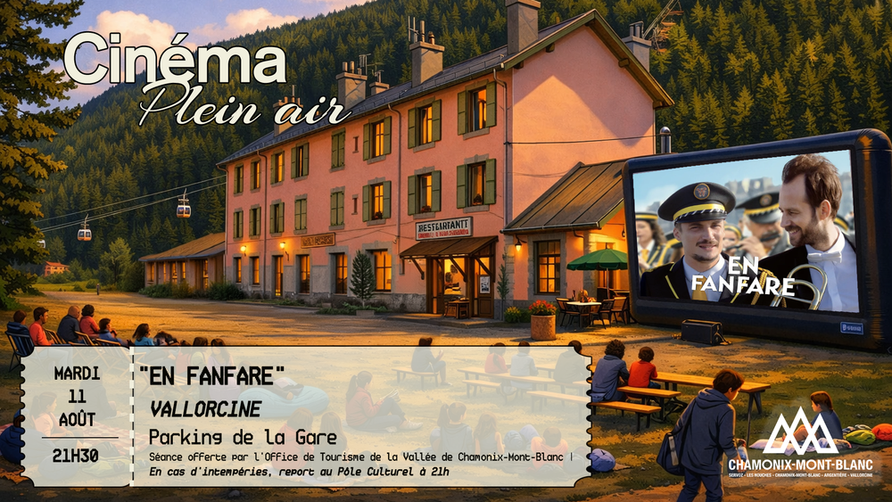 Ciné plein air « En fanfare » Vallorcine
