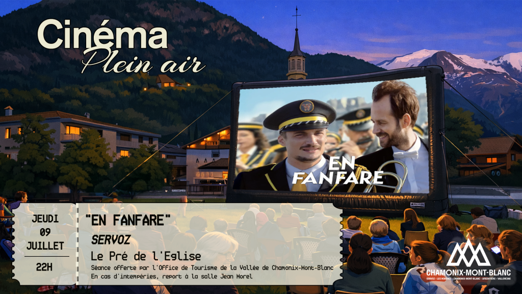 Ciné plein air « En fanfare » Argentière