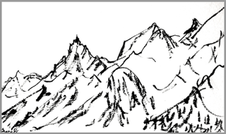 Exposition peintures Montagnes Argentière
