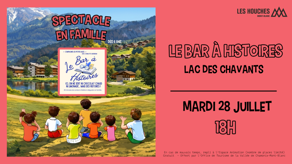 Spectacle en famille Le bar à histoires Les Houches