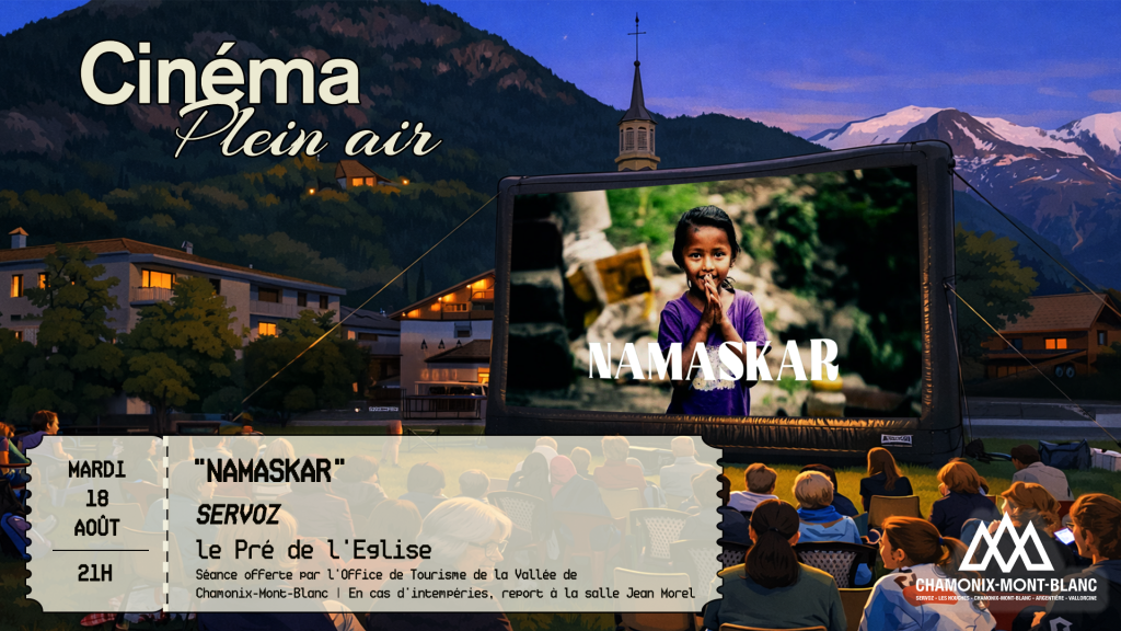 Ciné plein air « Namaskar » Servoz