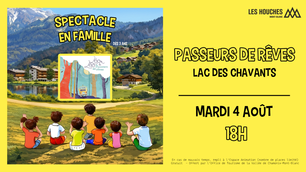 Spectacle en famille Passeurs de rêves Les Houches