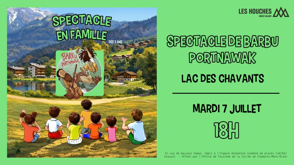 Spectacle en famille Spectacle de Barbu Portnawak Les Houches