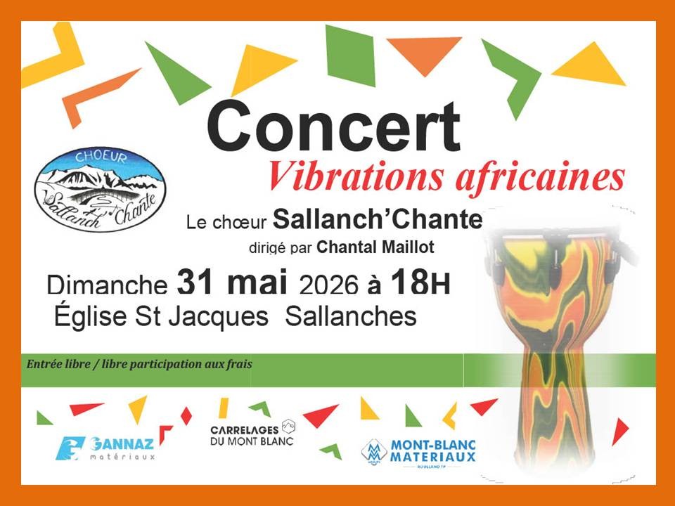 Concert Vibrations africaines Sallanches