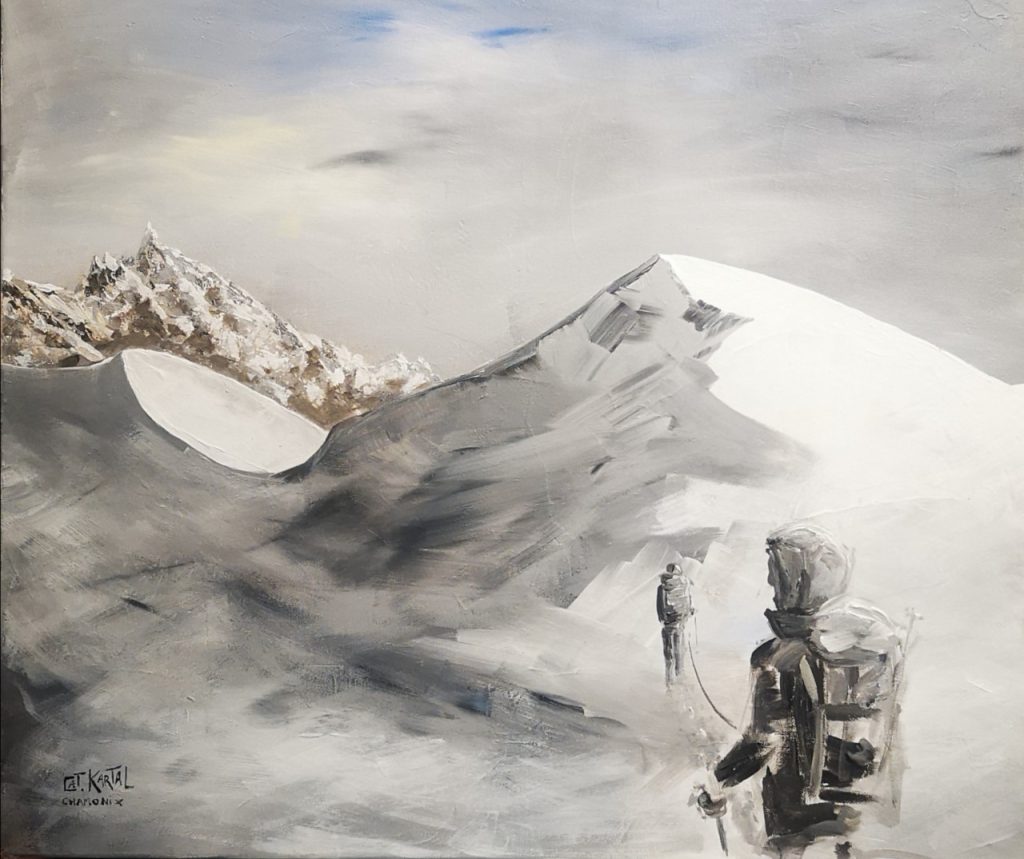 vers la vallée blanche
