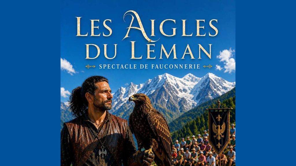 Spectacle "Les aigles du Léman" Les Houches