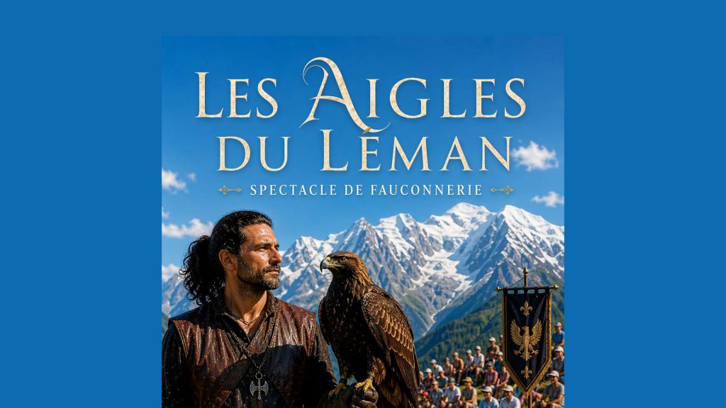 Spectacle "Les aigles du Léman" Les Houches