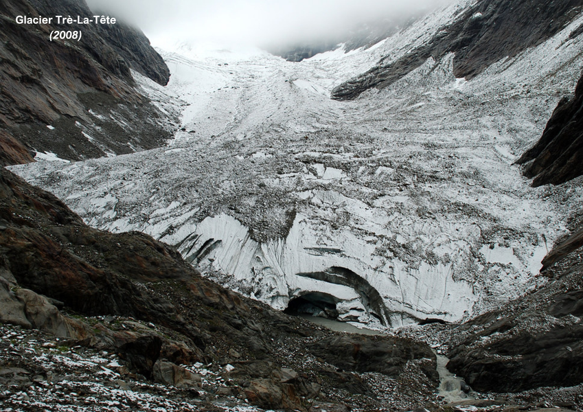 Glacier Tré La Tête