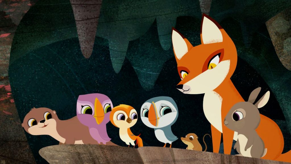 Cinéma enfants « Nouveaux copains à Puffin Rock » Les Houches