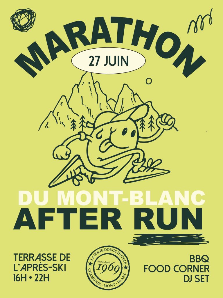 After Run Chamonix Mont Blanc