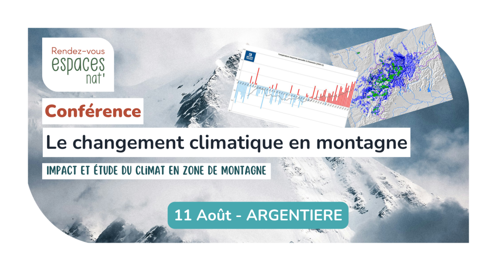 Conférence Le changement climatique en montagne Argentière