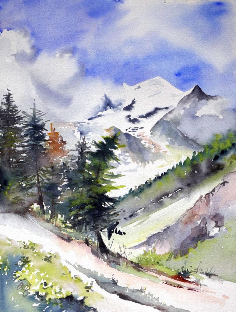 Exposition d'aquarelles Argentière