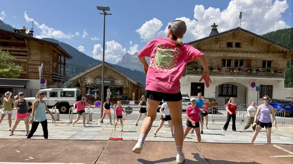 Initiation Zumba en plein air Les Houches