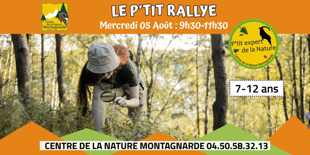 Les P'tits Experts de la Nature® Le P'tit Rallye des 5 sens Sallanches