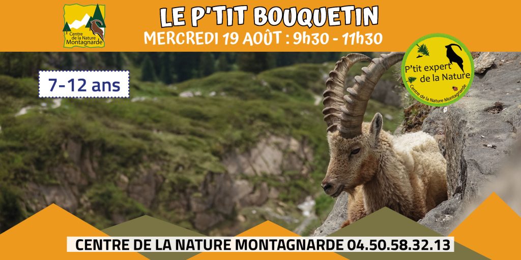 Les P'tits Experts de la Nature® Le P'tit bouquetin Sallanches