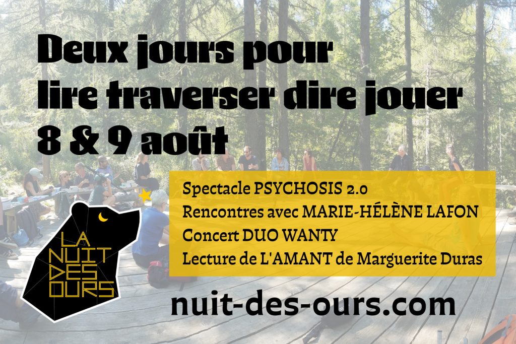 Deux Jours pour Lire Traverser Dire Jouer (Festival LA NUIT DES OURS 2026) Vallorcine