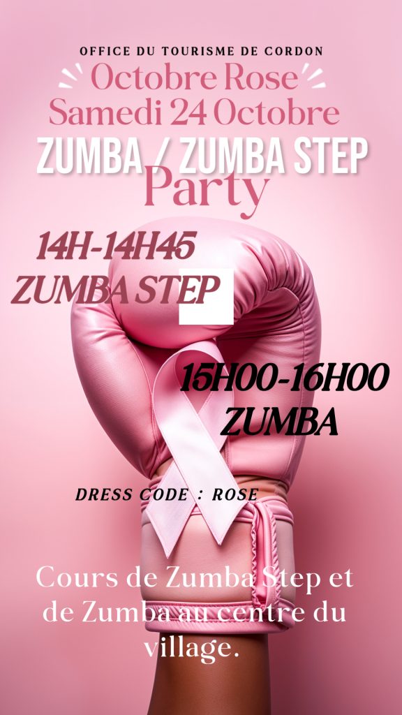Zumba party pour Octobre Rose Cordon