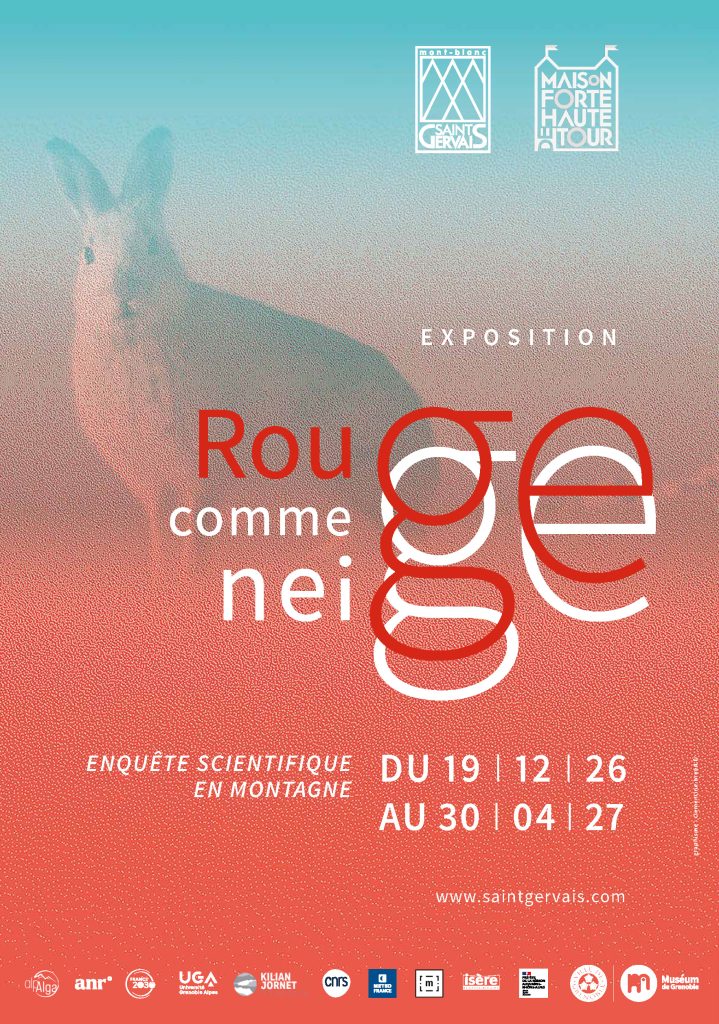 Exposition Rouge comme neige Saint Gervais les Bains