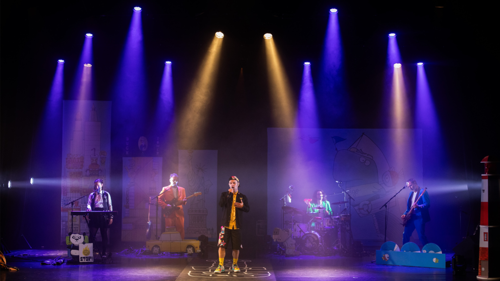 Concert pop Ego le cachalot prend le large Chamonix Mont Blanc
