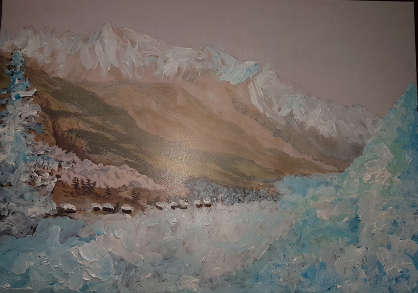 Atelier : Paysages d'hiver Chamonix Mont Blanc