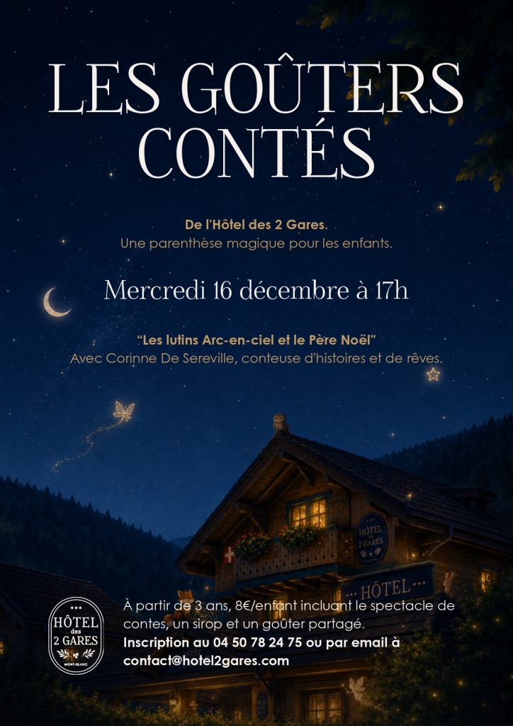 Goûter Conté Saint Gervais les Bains