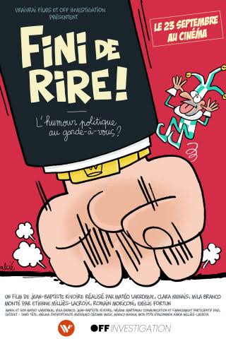Ciné FINI de RIRE ! L'humour politique au garde à vous ? Passy