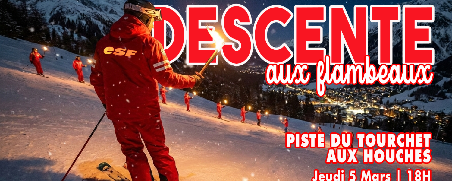 Descente aux Flambeaux Les Houches