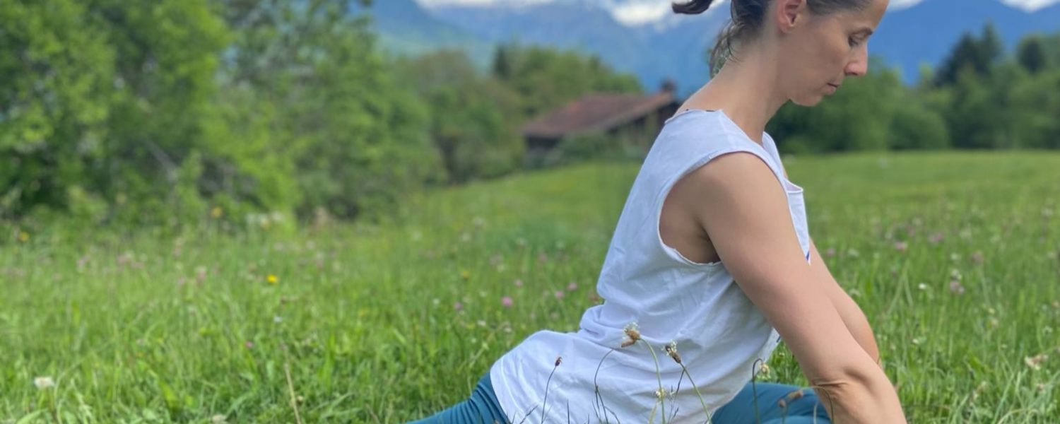 Yoga en plein air Cordon