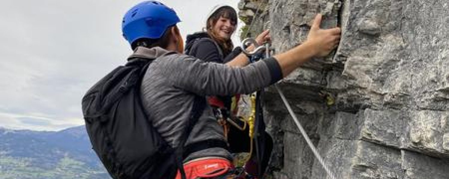 Via Ferrata avec Vincent, Guide du Bureau Montagne de Passy Passy