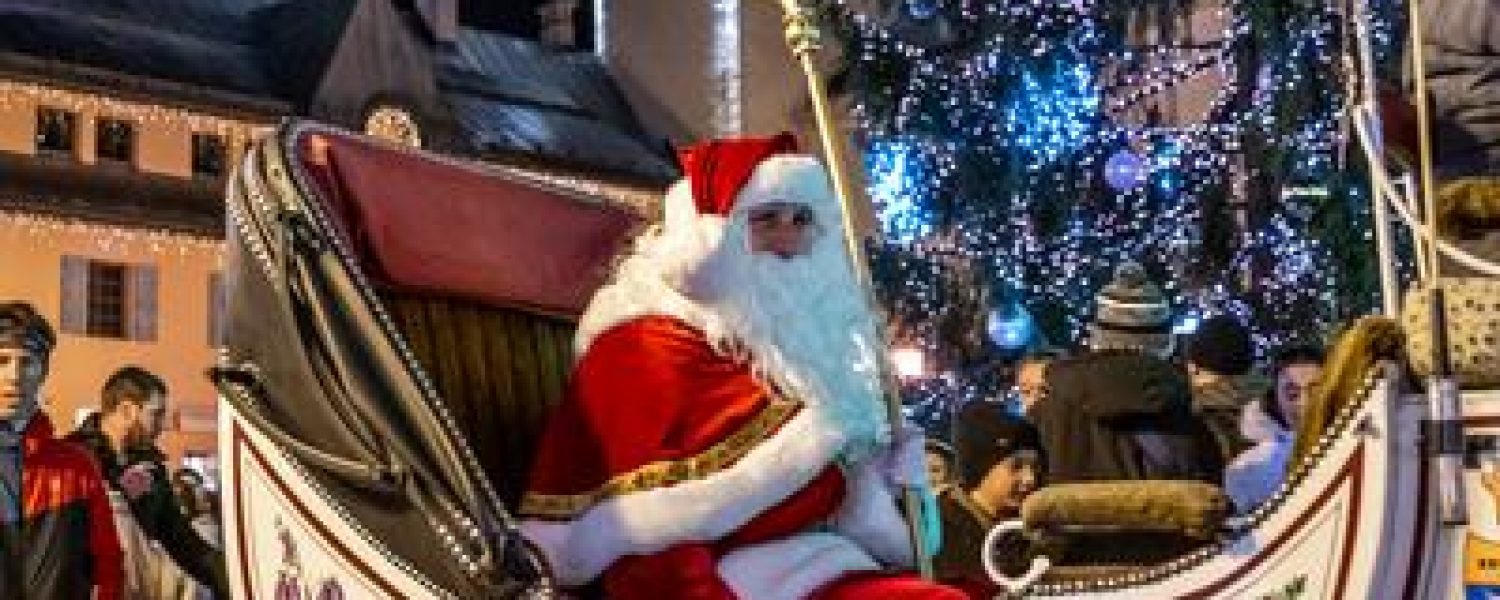 La Parade du Père Noël Megève