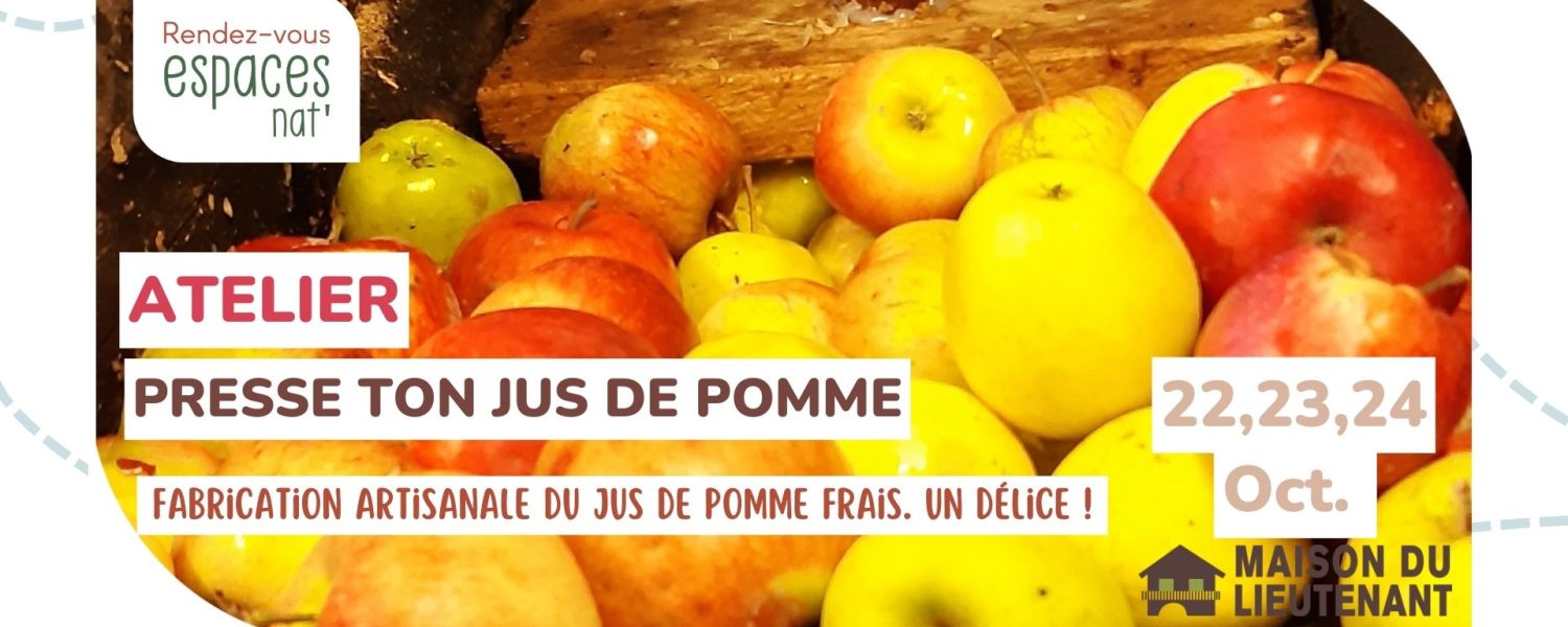 Atelier : Presse ton jus de pomme
