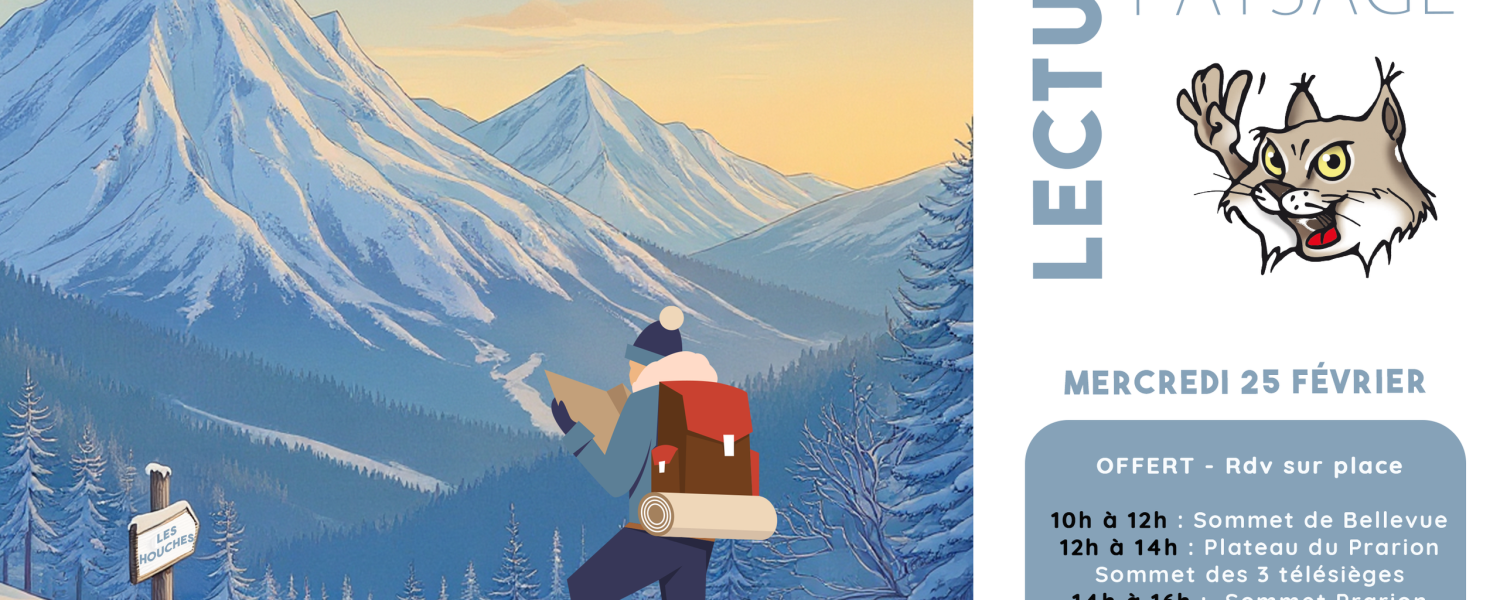 Lecture de paysage Les Houches