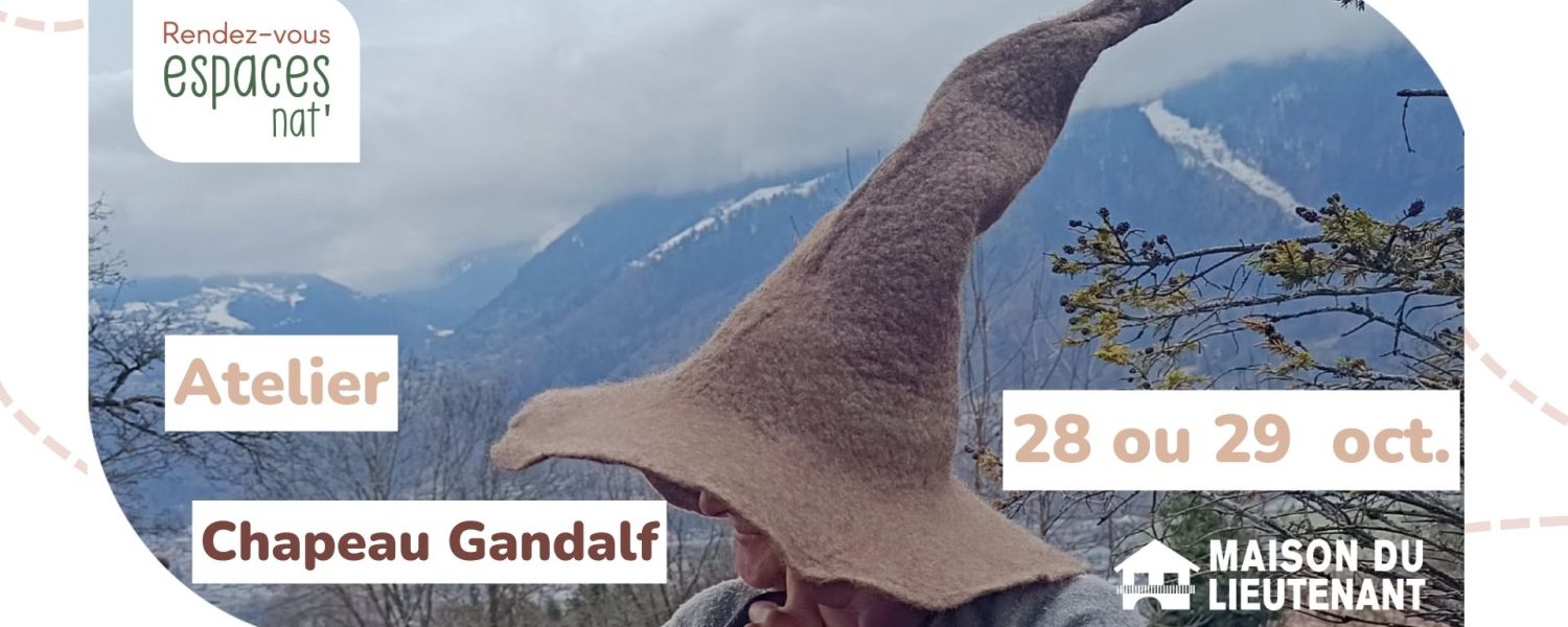 Atelier initiation : Chapeau de Gandalf