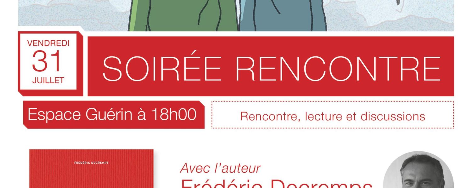 Rencontre avec Frédéric Decremps pour La Montagne Margarete Chamonix Mont Blanc